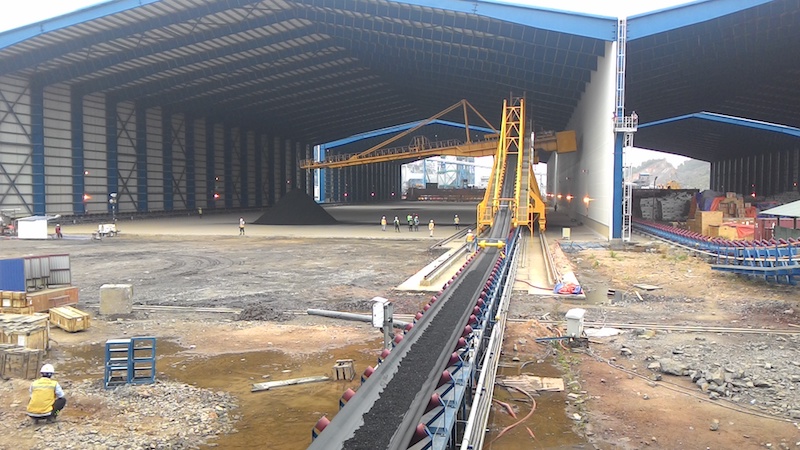 Hệ thống vận chuyển than cung cấp cho Trung tâm Nhiệt điện Mông Dương